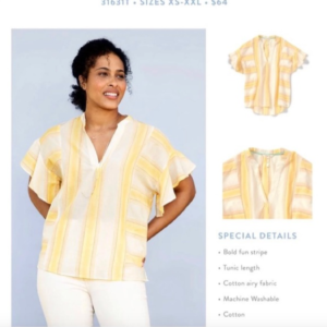Summer Picnic Top, Size Small by Matilda Jane