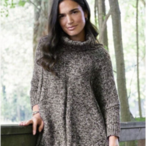 Evening Stroll Women's Turtleneck Sweater by Matilda Jane Clothing size XS/S